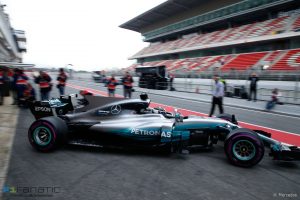 Mercedes-AMG Petronas Motorsport, F1, Tests, Barcelona, Valtteri Bottas ; Mercedes-AMG Petronas Motorsport, F1, Tests, Barcelona, Valtteri Bottas;